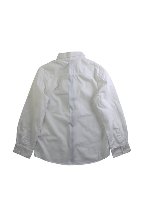 A White Long Sleeve Shirts from Junior Gaultier in size 8Y for boy. (Back View)