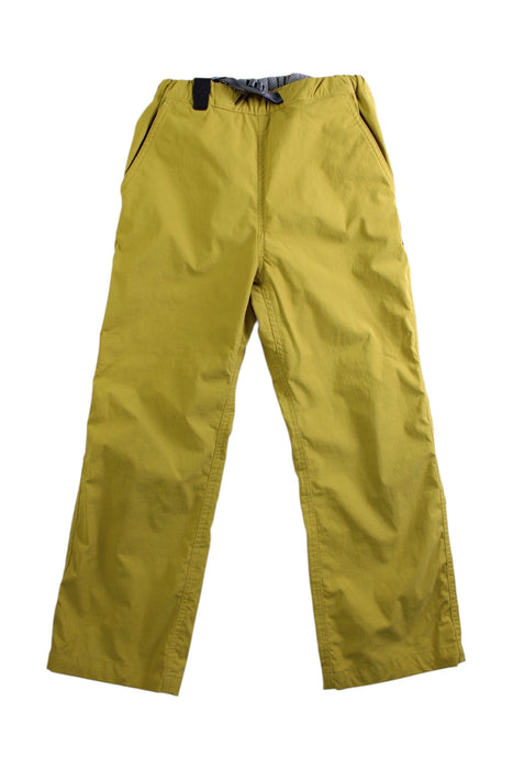 A Yellow Casual Pants from Mont Bell in size 4T for neutral. (Front View)