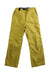 A Yellow Casual Pants from Mont Bell in size 4T for neutral. (Front View)