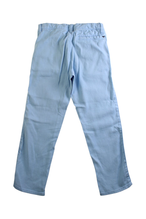 A Blue Casual Pants from Armani in size 6T for boy. (Back View)