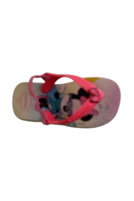 A Multicolour Sandals from Havaianas in size 12-18M for girl. (Front View)