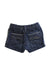 A Blue Shorts from IKKS in size 6-12M for girl. (Back View)