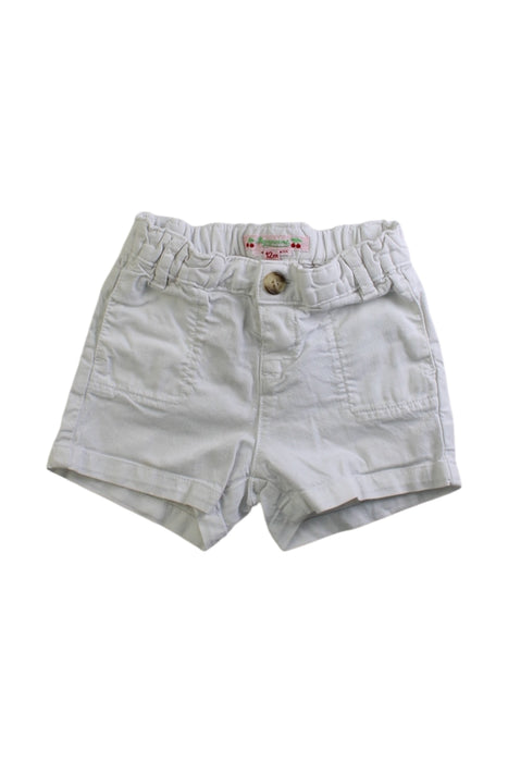 A White Shorts from Bonpoint in size 6-12M for girl. (Front View)