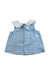 A Blue Sleeveless Tops from Jacadi in size 2T for girl. (Back View)