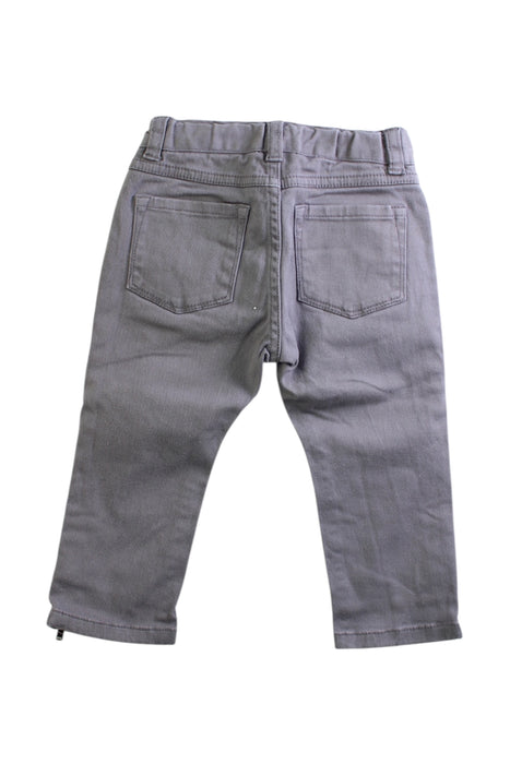 A Grey Jeans from Chateau de Sable in size 2T for girl. (Back View)