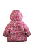 A Pink Puffer/Quilted Coats & Outerwear from Bout'Chou in size 2T for girl. (Back View)