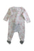 A White Onesies from Seed in size 0-3M for neutral. (Back View)