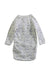 A White Long Sleeve Bodysuits from Petit Bateau in size Newborn for boy. (Back View)