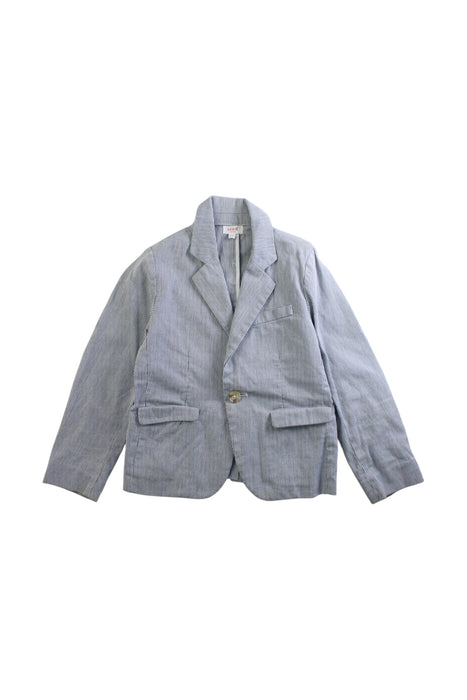 A Blue Blazers from Seed in size 3T for boy. (Front View)