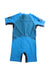 A Blue Wetsuits from Molo in size 3T for boy. (Back View)