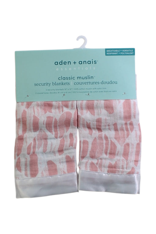 A White Safety Blankets from Aden & Anais in size O/S for girl. (Front View)