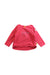 A Pink Long Sleeve Tops from Steiff in size 6-12M for girl. (Front View)