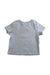 A Grey Short Sleeve T Shirts from 7 For All Mankind in size 3-6M for neutral. (Back View)