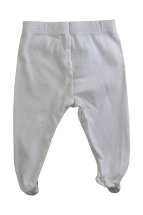 A White Casual Pants from Petit Bateau in size Newborn for neutral. (Back View)