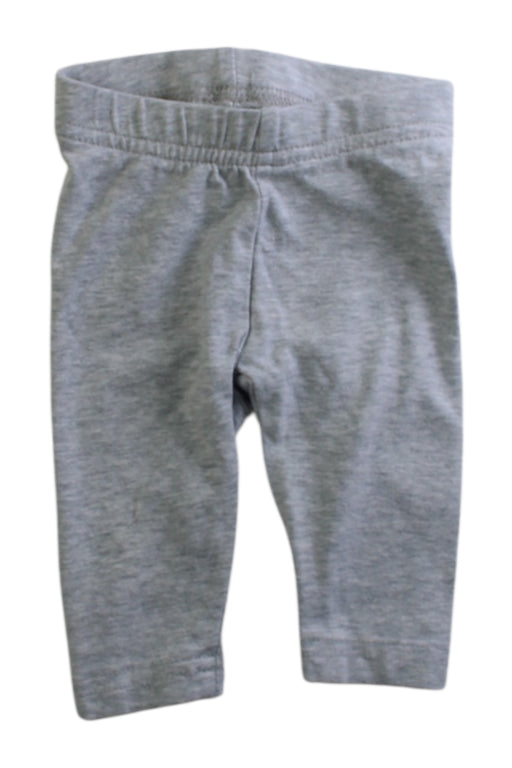 A Grey Leggings from Seed in size Newborn for neutral. (Front View)