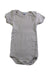 A Ivory Short Sleeve Bodysuits from Petit Bateau in size 3-6M for neutral. (Front View)
