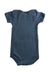 A Blue Short Sleeve Bodysuits from Petit Bateau in size 3-6M for boy. (Back View)