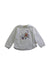 A White Long Sleeve Tops from Steiff in size 6-12M for girl. (Front View)