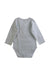 A White Long Sleeve Bodysuits from Steiff in size 3-6M for neutral. (Back View)