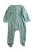 A Green Onesies from Seed in size 3-6M for neutral. (Back View)