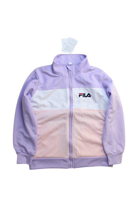 A Multicolour Lightweight Jackets from Fila in size 8Y for girl. (Front View)