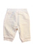 A Ivory Casual Pants from Petit Bateau in size 0-3M for girl. (Back View)
