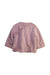 A Pink Coats from Momonittu in size 6T for girl. (Back View)