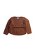 A Brown Long Sleeve Tops from Petit Bateau in size 4T for boy. (Front View)