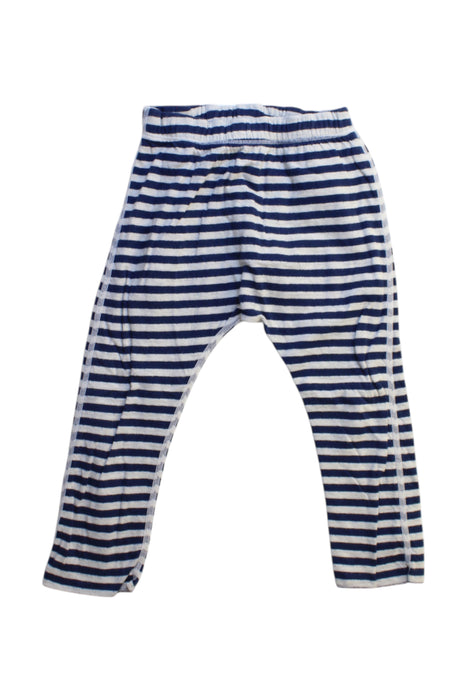 A Blue Casual Pants from Petit Bateau in size 18-24M for boy. (Front View)