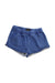 A Blue Shorts from Finger in the Nose in size 7Y for girl. (Front View)