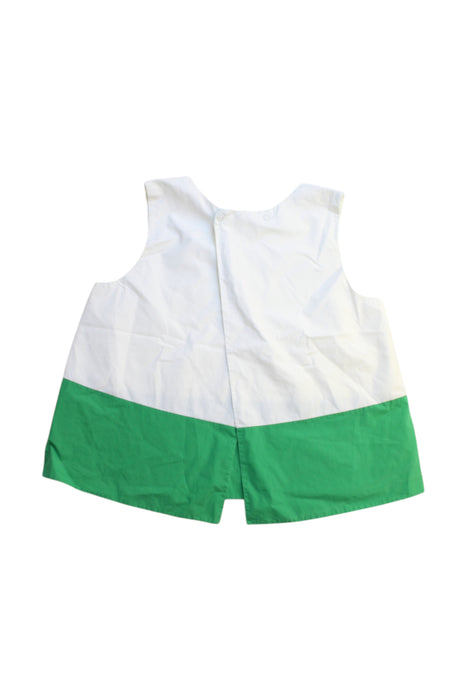 A Green Sleeveless Tops from COS in size 10Y for girl. (Back View)