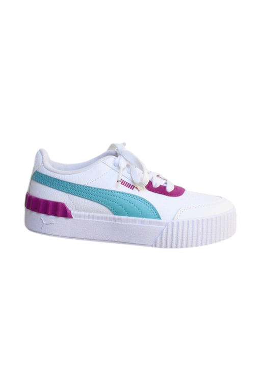 A Multicolour Sneakers from Puma in size 7Y for girl. (Front View)