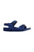 A Blue Sandals from Birkenstock in size 4T for boy. (Front View)