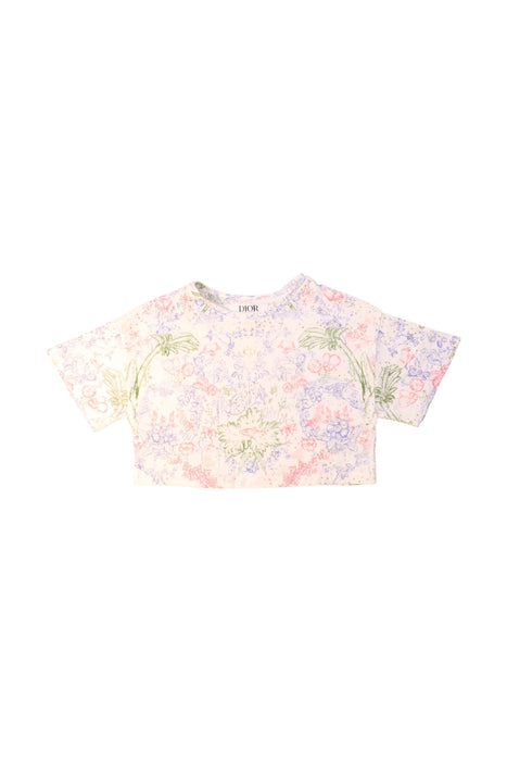 A Multicolour Short Sleeve Tops from Dior in size 5T for girl. (Front View)