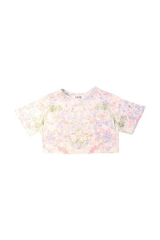 A Multicolour Short Sleeve Tops from Dior in size 5T for girl. (Front View)