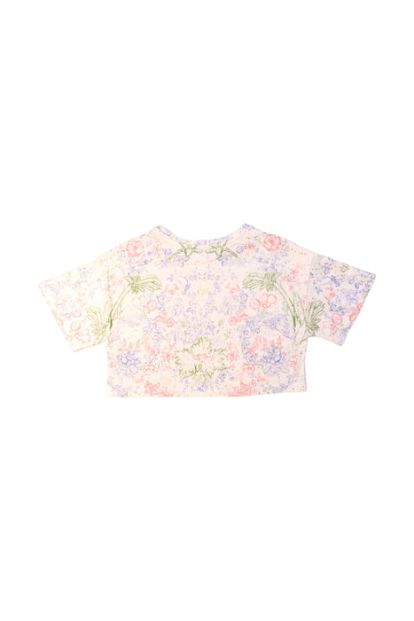 A Multicolour Short Sleeve Tops from Dior in size 5T for girl. (Back View)