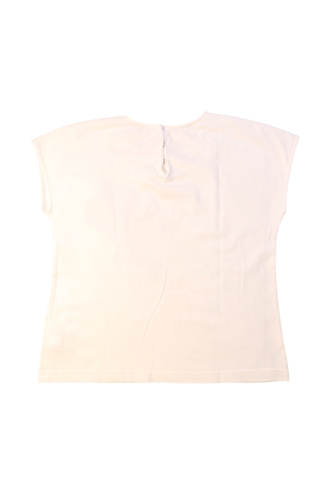 A White Short Sleeve Tops from Dolce & Gabbana in size 3T for girl. (Back View)