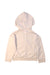 A Beige Zippered Sweatshirts from Dior in size 3T for girl. (Back View)