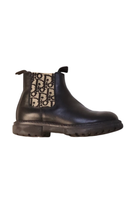A Black Casual Boots from Dior in size 4T for girl. (Front View)