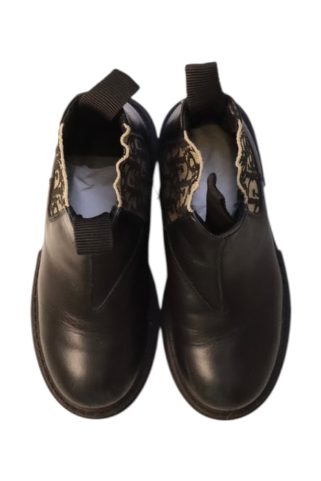 A Black Casual Boots from Dior in size 4T for girl. (Back View)