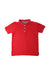 A Red Short Sleeve Polos from Boden in size 7Y for boy. (Front View)