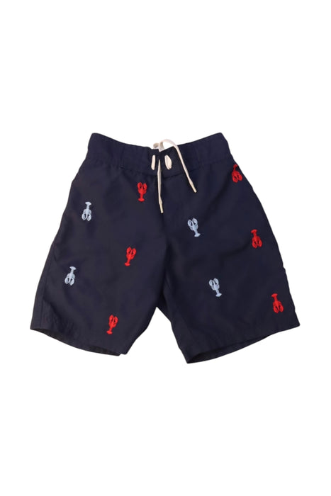 A Navy Swim Shorts from Janie & Jack in size 4T for boy. (Front View)