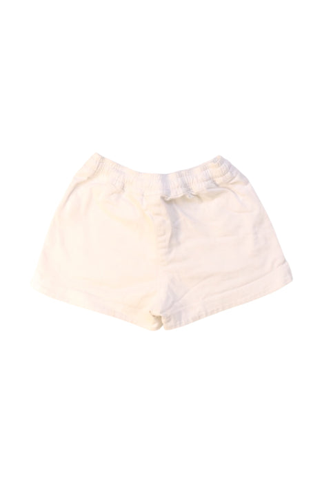 A White Shorts from Crewcuts in size 3T for girl. (Back View)