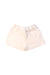A White Shorts from Crewcuts in size 3T for girl. (Back View)