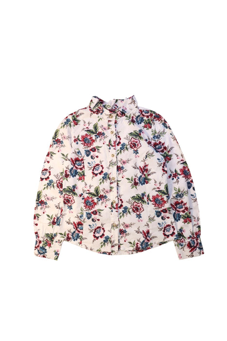 A Multicolour Long Sleeve Shirts from Janie & Jack in size 7Y for girl. (Front View)