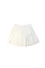 A White Short Skirts from Janie & Jack in size 3T for girl. (Back View)