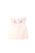 A White Sleeveless Tops from Janie & Jack in size 5T for girl. (Front View)