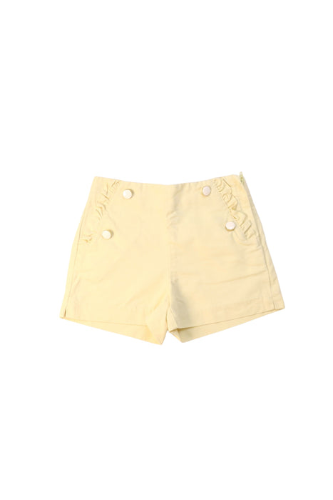 A Ivory Shorts from Janie & Jack in size 4T for girl. (Front View)