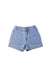 A Blue Shorts from Crewcuts in size 5T for girl. (Front View)
