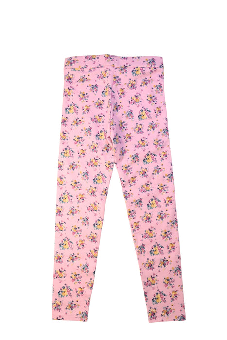 A Pink Leggings from Janie & Jack in size 7Y for girl. (Back View)